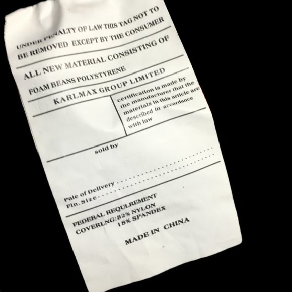 Gloomy Bear Black Nylon Spandex Bean Bag Plush Doll Stuffed Anime Chax-GP 12" - Picture 8 of 9